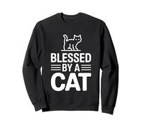 Blessed by A Cat Sudadera