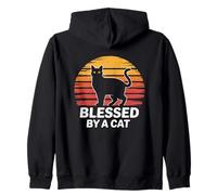 Blessed by A Cat Sudadera con Capucha