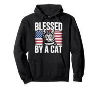 Blessed by A Cat Sudadera con Capucha