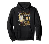 Blessed by God for 39 Years Old Women 39th Birthday Queen Sudadera con Capucha