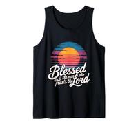Blessed Is The Man Who Trusts The Lord Fe - Camiseta sin Mangas