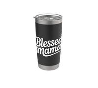 Blessed Mama Vaso térmico de acero inoxidable de doble pared