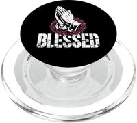 Blessed Praying Hands - Rosario Vintage Cristiano religioso PopSockets PopGrip para MagSafe