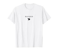 Blessed Shirt · Jesus Faith Religious Minimalist Christian Camiseta