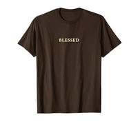 Blessed Shirt · Jesus Faith Religious Minimalist Christian Camiseta