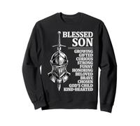 Blessed Son Affirmations Familia Espiritual Cristiana Sudadera