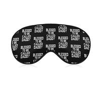 Blessed to Be Called DAD Sleep Masks Eye Cover Blackout con correa elástica ajustable Night Blindfold para Mujeres Hombres Yoga Travel Nap
