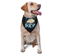 Blessed to Be Called Dad Spring Dog Bandanas Boy Bulk Puppy Pañuelo Ajustable Triángulo Suave Baberos Accesorios para Perros Pequeños Medianos Grandes Gatos Blanco
