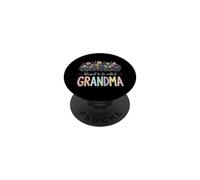 Blessed To Be Called Grandma Diseño Floral PopSockets PopGrip Adhesivo