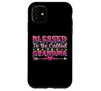 Blessed To Be Called Grandma Heart Día de la Madre Carcasa para iPhone 11