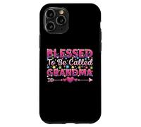 Blessed To Be Called Grandma Heart Día de la Madre Carcasa para iPhone 11 Pro