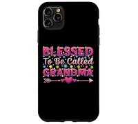 Blessed To Be Called Grandma Heart Día de la Madre Carcasa para iPhone 11 Pro Max
