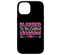 Blessed To Be Called Grandma Heart Día de la Madre Carcasa para iPhone 14