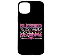 Blessed To Be Called Grandma Heart Día de la Madre Carcasa para iPhone 15 Plus