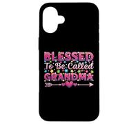 Blessed To Be Called Grandma Heart Día de la Madre Carcasa para iPhone 16 Plus