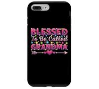 Blessed To Be Called Grandma Heart Día de la Madre Carcasa para iPhone 7 Plus/8 Plus
