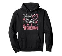 Blessed To Be Called Grandmom Flower Heart Cute Mother's Day Sudadera con Capucha