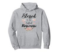 Blessed To Be Called Mawmaw Women Floral Cute Mother's Day Sudadera con Capucha