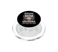 Blessed To Be Called Mom and Grandma and I Rock Them Both PopSockets PopGrip para MagSafe