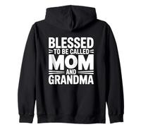Blessed To Be Called Mom and Grandma Sudadera con Capucha