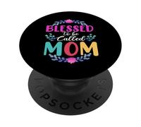 Blessed To Be Called Mom Cute Mothers Day For Mommy PopSockets PopGrip Adhesivo