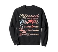 Blessed To Be Called Mom Grandma and Great Grandma Sudadera