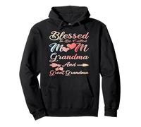Blessed To Be Called Mom Grandma and Great Grandma Sudadera con Capucha