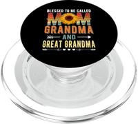 Blessed To Be Called Mom Grandma Great Grandma Mother's Day PopSockets PopGrip para MagSafe