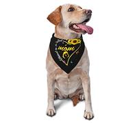 Blessed to Be Called Mom Spring Dog Bandanas Boy Bulk Cachorro Pañuelo Ajustable Suave Triángulo Baberos Accesorios para Perros Pequeños Medianos Grandes Gatos Blanco