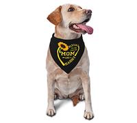 Blessed to Be Called Mom Spring Dog Bandanas Boy Bulk Cachorro Pañuelo Ajustable Suave Triángulo Baberos Accesorios para Perros Pequeños Medianos Grandes Gatos Blanco