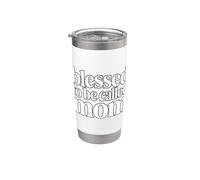 Blessed To Be Called Mom Vaso térmico de acero inoxidable de doble pared