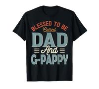 Blessed TO BE Llamado PAPÁ Y G-Pappy Retro Día del Padre Camiseta