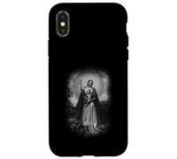 Blessed Virgin Mary Holding Baby Jesus T-Shirt Carcasa para iPhone X/XS