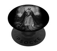 Blessed Virgin Mary Holding Baby Jesus T-Shirt PopSockets PopGrip Adhesivo