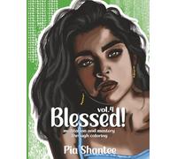 BLESSED! Vol. 4 Christian Coloring & Workbook ft. Beautiful Brown Women: Coloring, Reflections, Worksheets, and Challenges (Blessed! Christian Adult Coloring Books and Workbooks)
