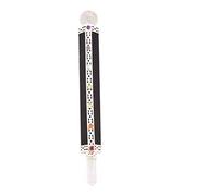 Blessfull Healing 7 Chakra Varita de ónix negro Reiki Healing Varitas de cristal Equilibrio de piedras preciosas Feng Shui Regalo espiritual