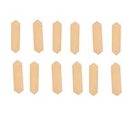 Blessfull Healing Gemstone Yellow Light Aventurine Reiki Chakra Pulido 6 cuarzo facetada Equilibrio energético Meditación Decoración hogar Punta de cristal Varita doble terminación Juego de 12 piezas