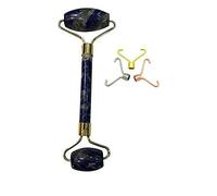 Blessfull Healing Lapis Lazuli Gua Sha SPA Jade Masaje Rodillo Masajeador Ojo Cara Cuello Relajación Facial Herramienta para Adelgazar