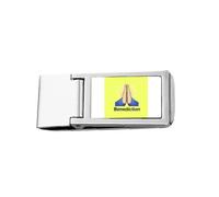 Blessing Prayer Expression Hands, billetera delgada para dinero, acero inoxidable, bolsillo