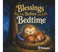 Blessings Before Bedtime: A Christian Bedtime Book of Prayers and Blessings to Help Children Feel Safe, Loved, and Close to God (The Pictoora Christian Collection)