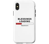 Blessings Loading - Psalm 68:19 He Daily Loads with Benefits Carcasa para iPhone X/XS