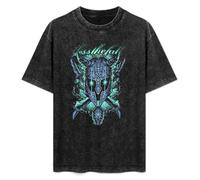 Blessthefall Bless The Fall Glowing Eyes Magical Helmet Casual and Happy T-Shirt Black Mens tee Unisex Shirt XXL