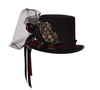 BLESSUME Accesorios de disfraz unisex Steampunk para gorros y gafas (varios estilos claásicos) (S, L)