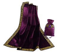 BLESSUME Altar Tarot Mesa Paño (Morado 1)