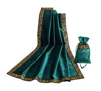 BLESSUME Altar Tarot Mesa Paño (Verde 1)