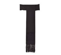 BLESSUME Cinturón Sotana Sacerdote Cardenal Clérigo Cintura Faja(XL, Sólo cinturón negro)
