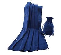 BLESSUME Mantel de cartas de tarot de altar con bolsa de tarot, terciopelo Wicca de adivinación (azul 5)