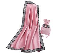 BLESSUME Mantel de Tarot de Altar de Terciopelo con Bolsillo de Tarot para Adivinación Wicca