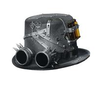 BLESSUME Sombrero Steampunk con gafas, sombrero de cilindro para adultos, para carnaval, Halloween, fiesta temática