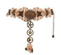 BLESSUME Steampunk Pulsera victoriana con brazalete de muñeca 1 pieza (Mehrfarbig 2)